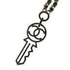 Chanel CC Logo Key Motif Necklace