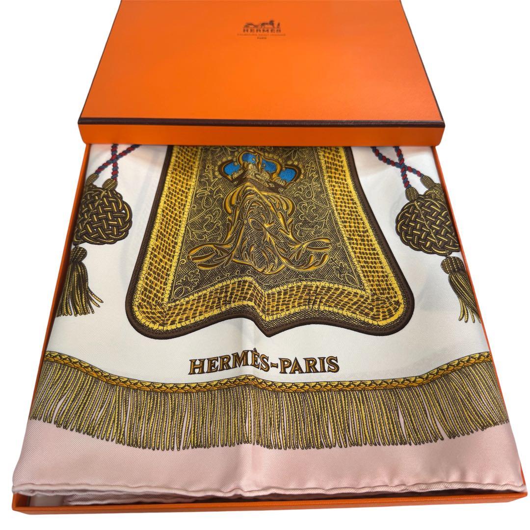 Hermes Carre 90 Poste Et Cavalerie Saber Decoration Scarf