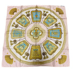 Hermes Carre 90 Poste Et Cavalerie Saber Decoration Scarf — view 3
