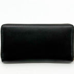 Gucci Jumbo GG Embossed Zip Around Wallet Black — view 3