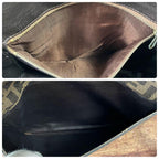 Fendi Canvas Leather Zucca Pattern Shoulder Bag Brown — view 9