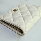 Chanel Quilted Caviar Leather Bifold Wallet — view 6