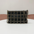 Chanel Cruise Collection Clutch Chain Shoulder Bag Lambskin