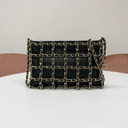 Chanel Cruise Collection Clutch Chain Shoulder Bag Lambskin