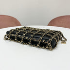 Chanel Cruise Collection Clutch Chain Shoulder Bag Lambskin — view 4