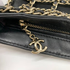 Chanel Cruise Collection Clutch Chain Shoulder Bag Lambskin — view 8