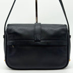 Hermes Rare Vintage Noumea Shoulder Bag Navy — view 3