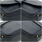 Hermes Rare Vintage Noumea Shoulder Bag Navy — view 7