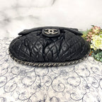 Chanel Chain Around Double Flap Quilted Black — view 7