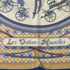 Hermes Scarf History of Carriages Carre 70 Silk — view 6