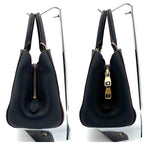 Louis Vuitton Montaigne BB Monogram Empreinte Navy Handbag — view 7
