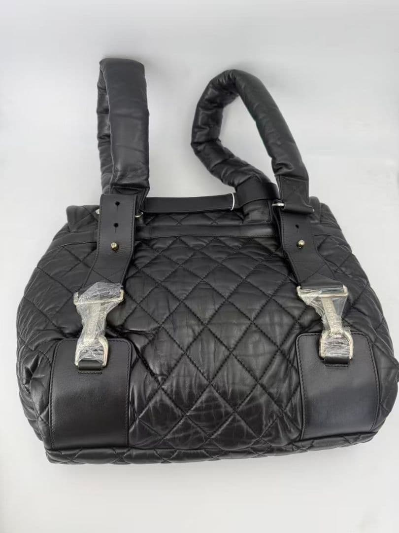 Chanel Lambskin Quilted Backpack Black — view 2