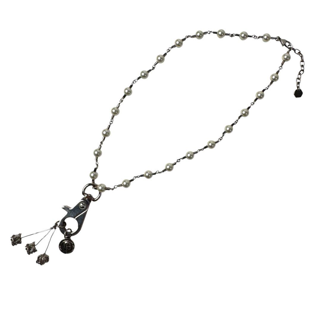 Dior Homme Judy Blame Carabiner Necklace — view 6