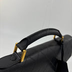 Chanel Bicolor Caviar Leather Business Briefcase Black — view 6