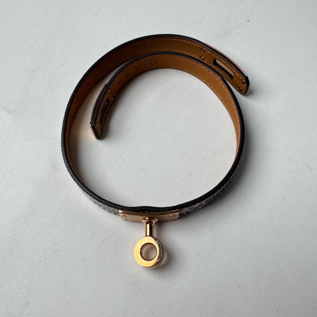 Hermes Kelly Double Tour Bracelet T3 — view 5