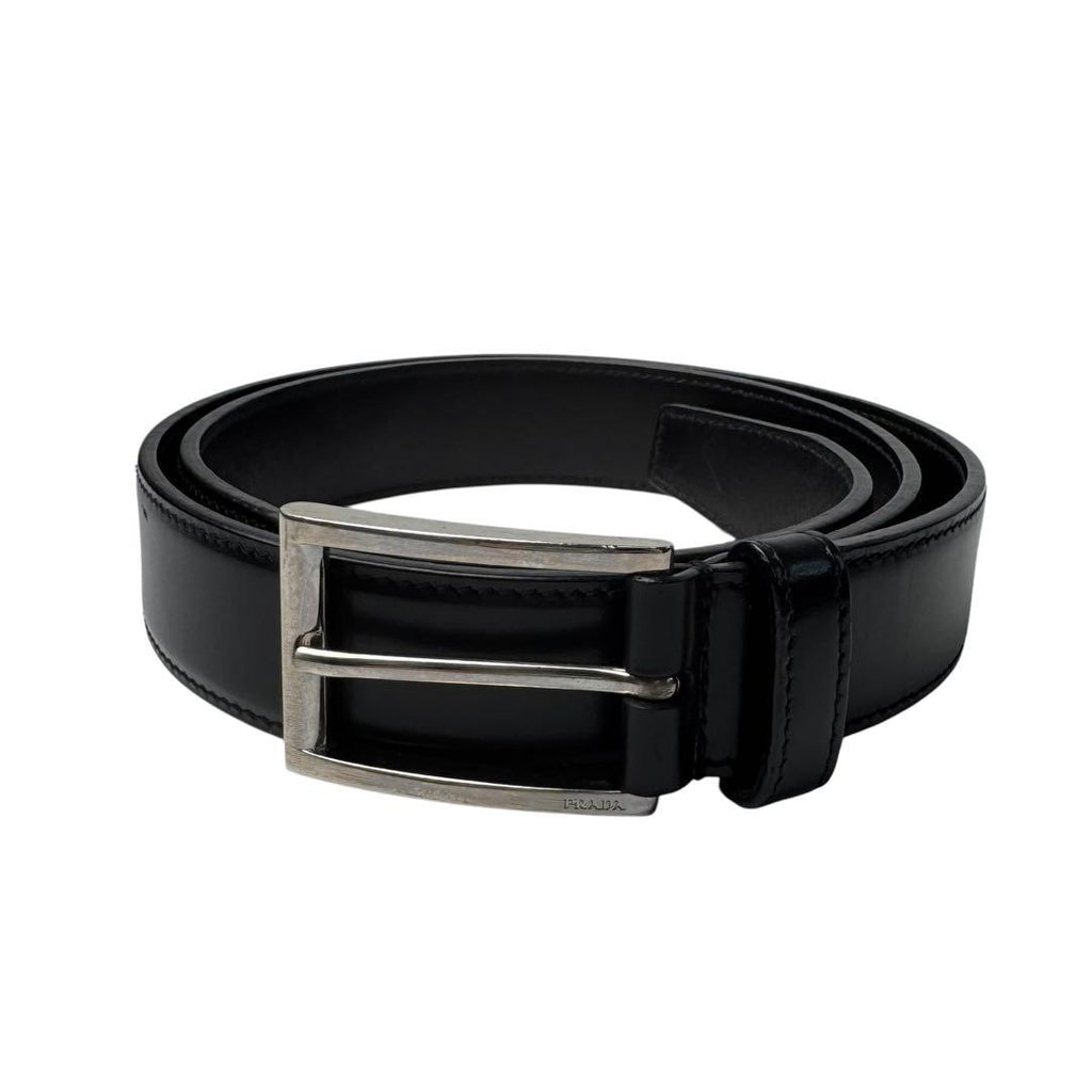 Prada Leather Belt Business