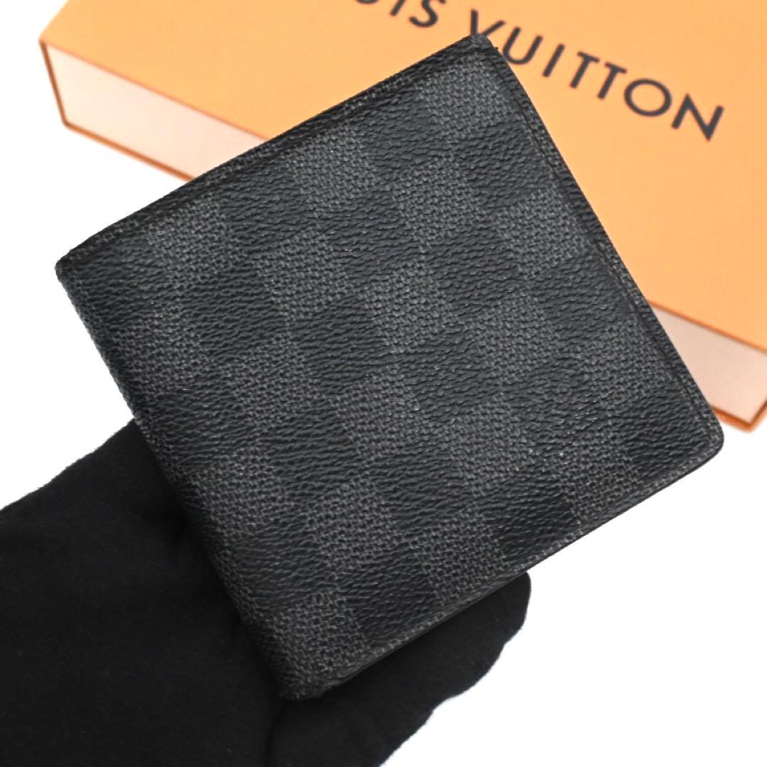 Louis Vuitton Damier Graphite Bifold Wallet Portefeuille Marco
