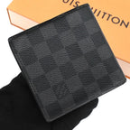 Louis Vuitton Damier Graphite Bifold Wallet Portefeuille Marco — view 2