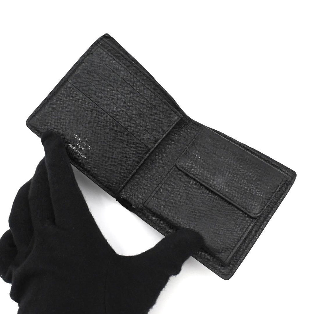Louis Vuitton Damier Graphite Bifold Wallet Portefeuille Marco — view 3