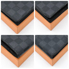 Louis Vuitton Damier Graphite Bifold Wallet Portefeuille Marco — view 8