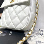 Chanel Vintage Turnlock Quilted — view 5