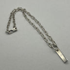 Gucci Bar Plate Roulis Chain Necklace — view 2