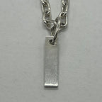 Gucci Bar Plate Roulis Chain Necklace — view 4