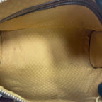 Gucci GG Handbag Brown Leather Logo Gold — view 5