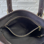 Louis Vuitton Monogram Mini Lin Bucket PM Shoulder Bag — view 8