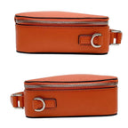 Prada Saffiano Leather Triangle Plate Logo Brick Shoulder — view 3