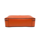 Prada Saffiano Leather Triangle Plate Logo Brick Shoulder — view 4