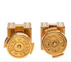 Hermes Garage Ash Cube Stud Earrings — view 2
