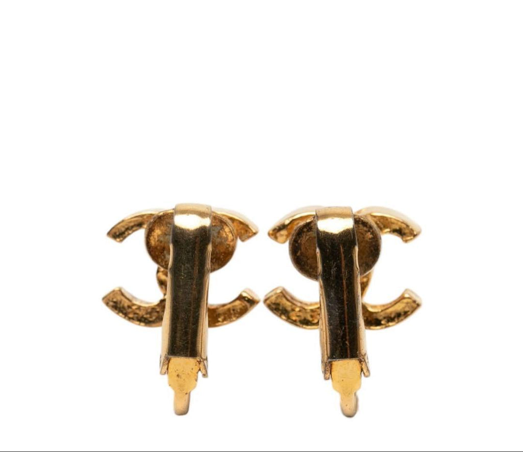 Chanel CC Logo Earrings — view 2