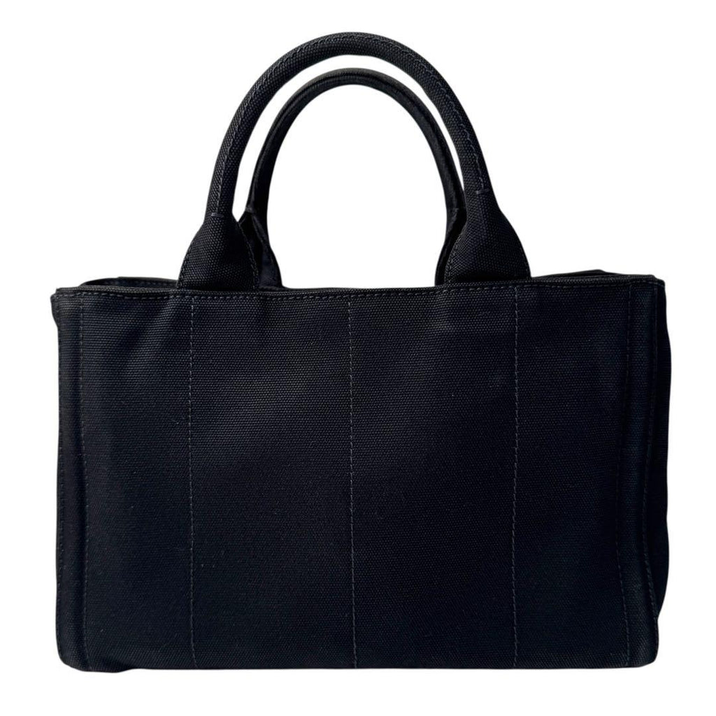 Prada Canapa Bijou Studded 2-Way Tote — view 3
