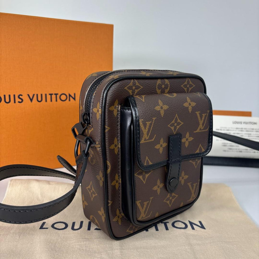 Louis Vuitton Monogram Macassar Christopher Shoulder — view 3