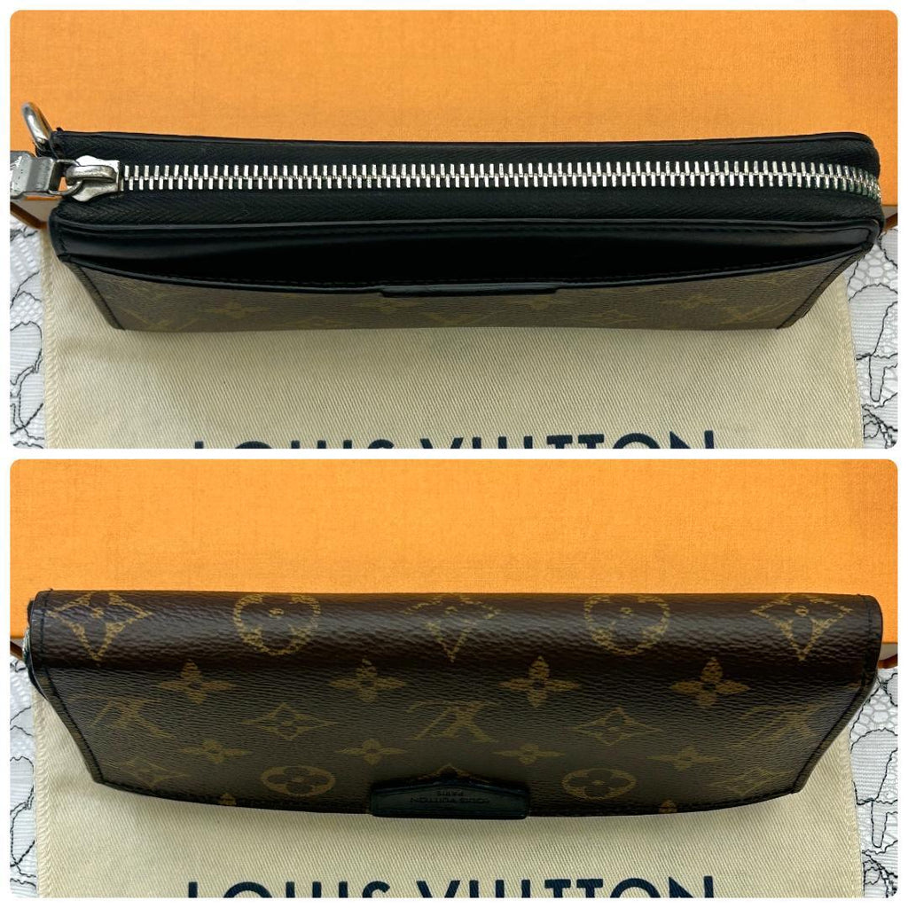Louis Vuitton Monogram Macassar Zippy Dragonne Wallet — view 3