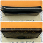 Louis Vuitton Monogram Macassar Zippy Dragonne Wallet — view 3