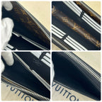 Louis Vuitton Monogram Macassar Zippy Dragonne Wallet — view 7