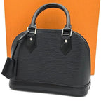 Louis Vuitton Class Shoulder Bag Alma BB Epi Black