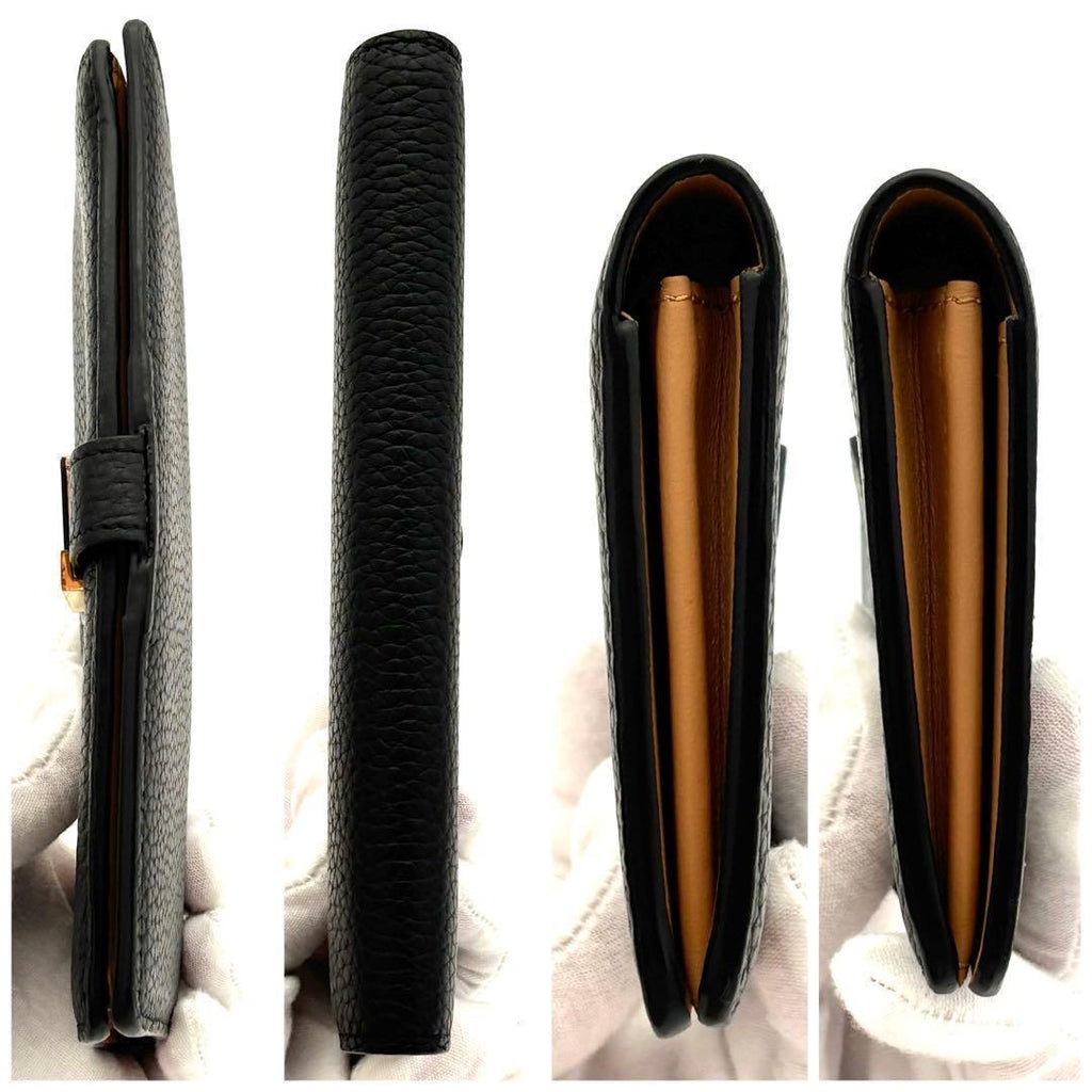 Louis Vuitton Wallet LV Vertical Black Beige — view 7