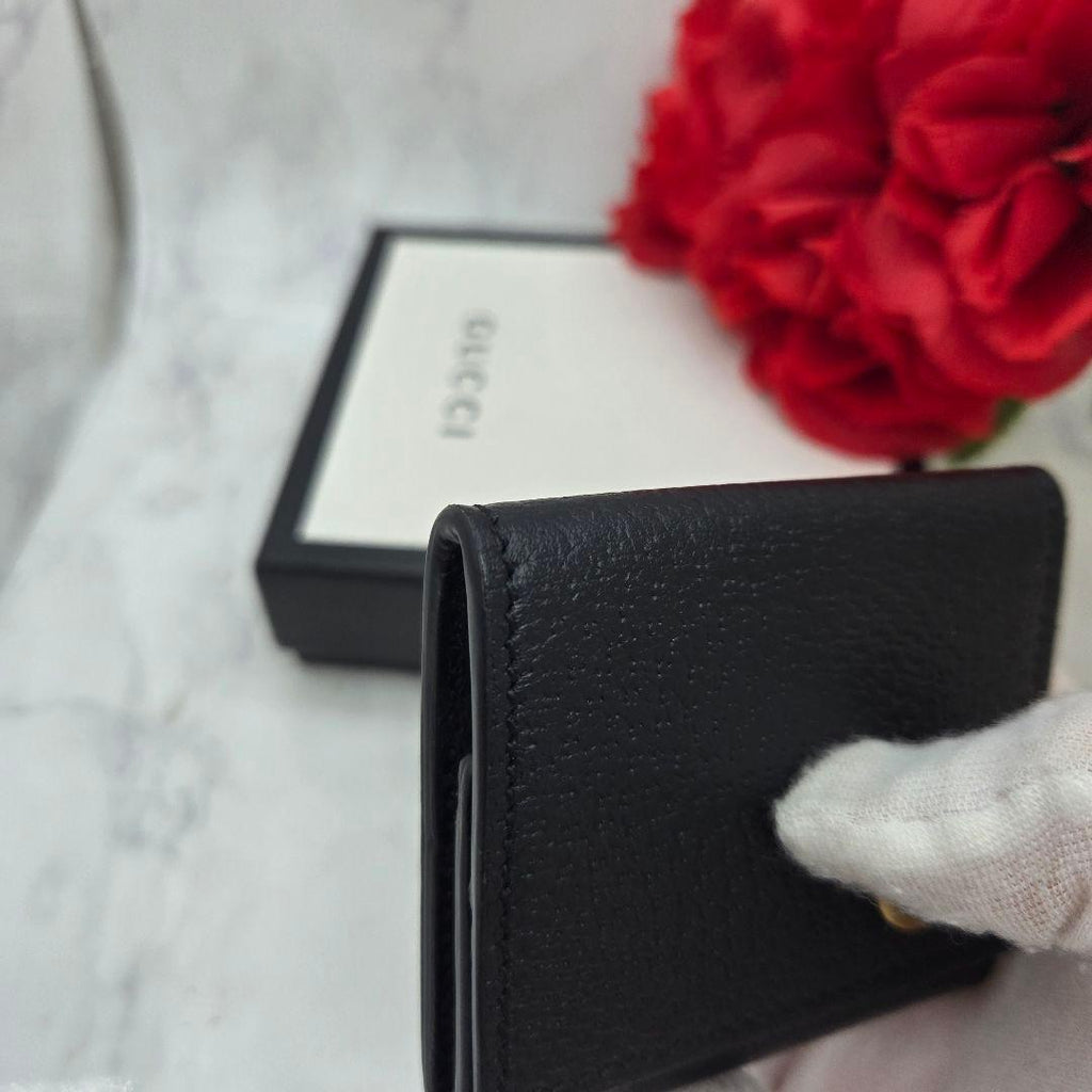 Gucci GG Marmont Coin Purse Black — view 4