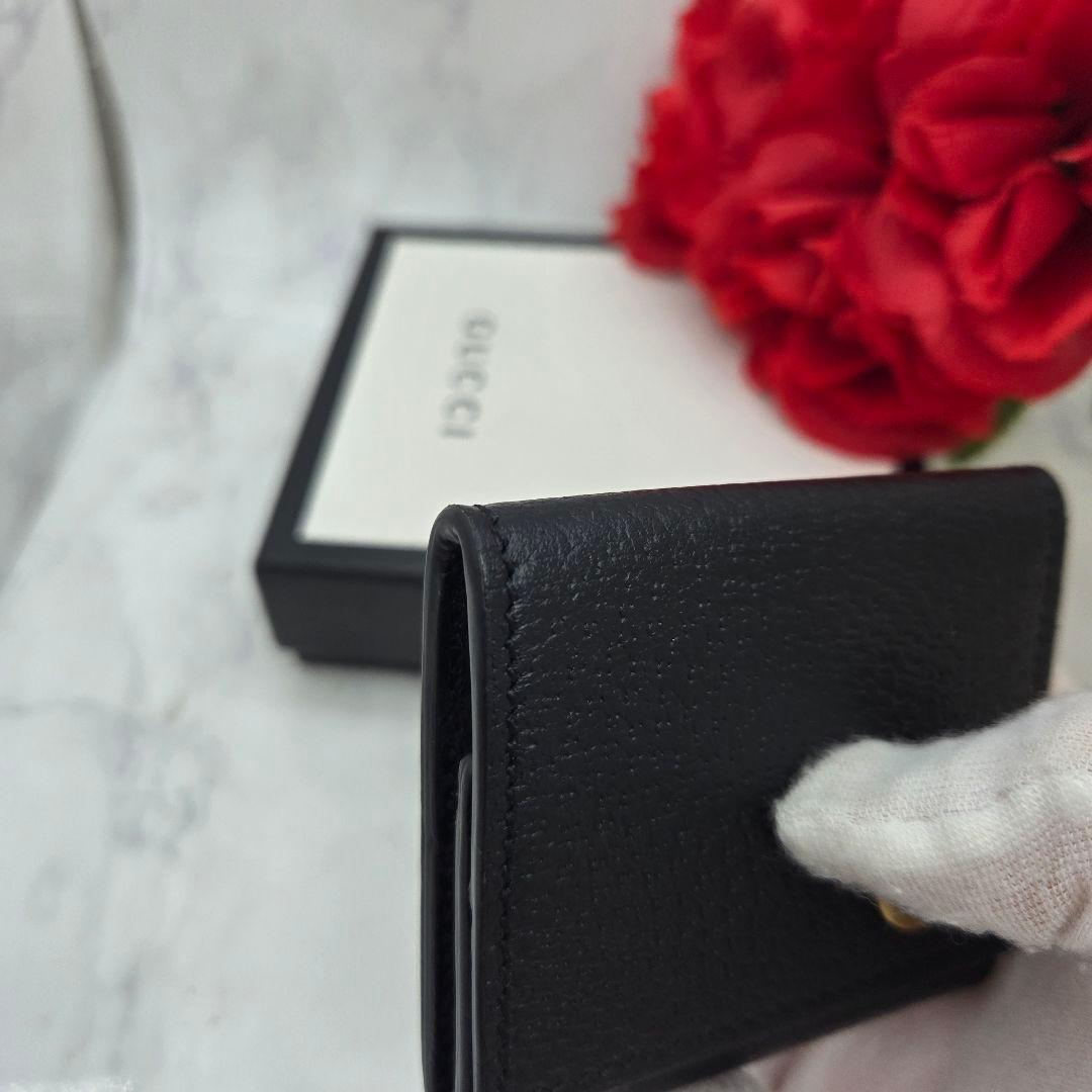 Gucci GG Marmont Coin Purse Black — view 4