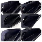 Louis Vuitton Monogram Mahina Zippy Wallet Noir Black — view 5