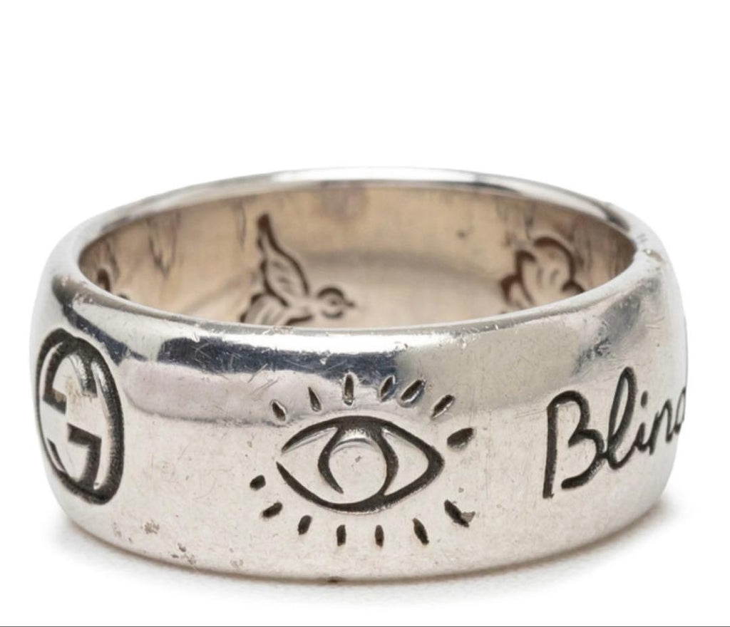 Gucci Interlocking Ring Silver — view 3