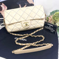 Chanel Quilted Double Flap Chain