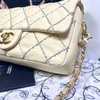Chanel Quilted Double Flap Chain — view 5