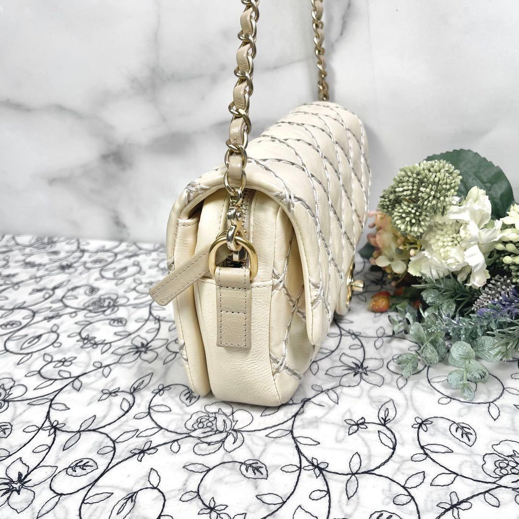 Chanel Quilted Double Flap Chain — view 6