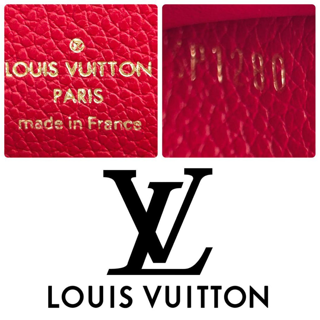 Louis Vuitton Empreinte Portefeuille Victorine Red Wallet — view 8