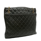 Chanel Quilted Lambskin Chain Shoulder Tote Bag — view 2