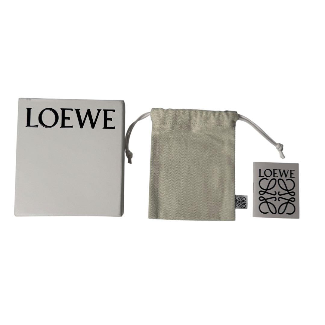 Loewe Anagram Bag Charm Gold — view 9